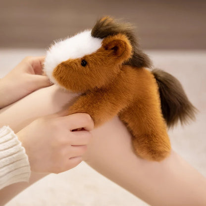 Animals Plush Toys Cute Frog/Duck/Cow/Horse Dolls Soft Birthday Gift For Girls And Children Accompany Appease Stuffed Dolls