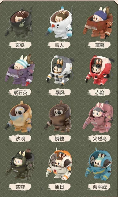 POP MART Labubu The Monsters x Kow Yokoyama Ma.K. Blind Box Toys Anime Action Figure Caixa Caja Mystery Box Dolls Girls Gift