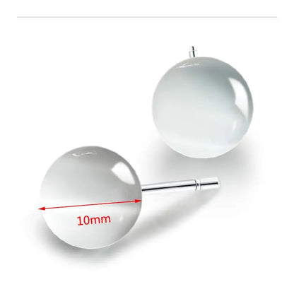 Natural Stone Stud Earrings For Women Silver Color Plated Earing Oorbellen Earings brinco Jewelry Gift earring Wholesale 2025