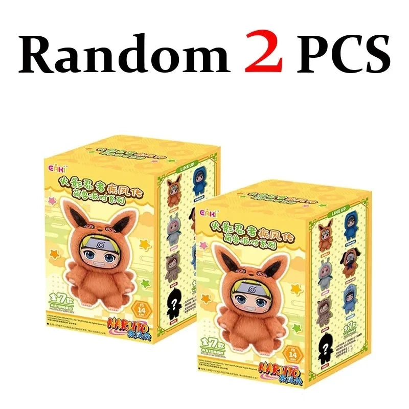 EAKI Naruto Blind Box Shippuden Party Series Uzumaki Stuffed Shippuden Original Plush Figure Ornament Toy Collection Gift