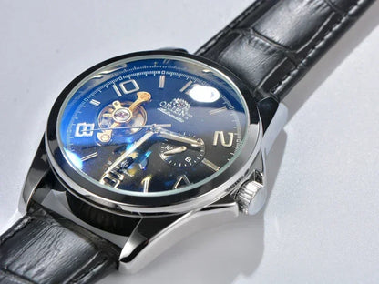 Orient Watches 高品質 AAA クロック 新品 メンズトップウォッチ ラグジュアリー 多機能 オールスチール 自動巻き機械式トゥールビヨン
