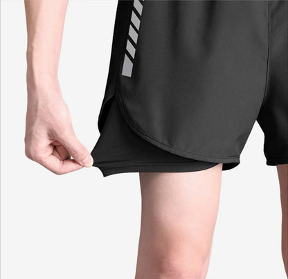 2025 Summer Men's 1-2 Piece Suits Separates Swimsuit Set Anti Embarrassment Swimming Trunks Surfing Beach Wear Sports Clothes