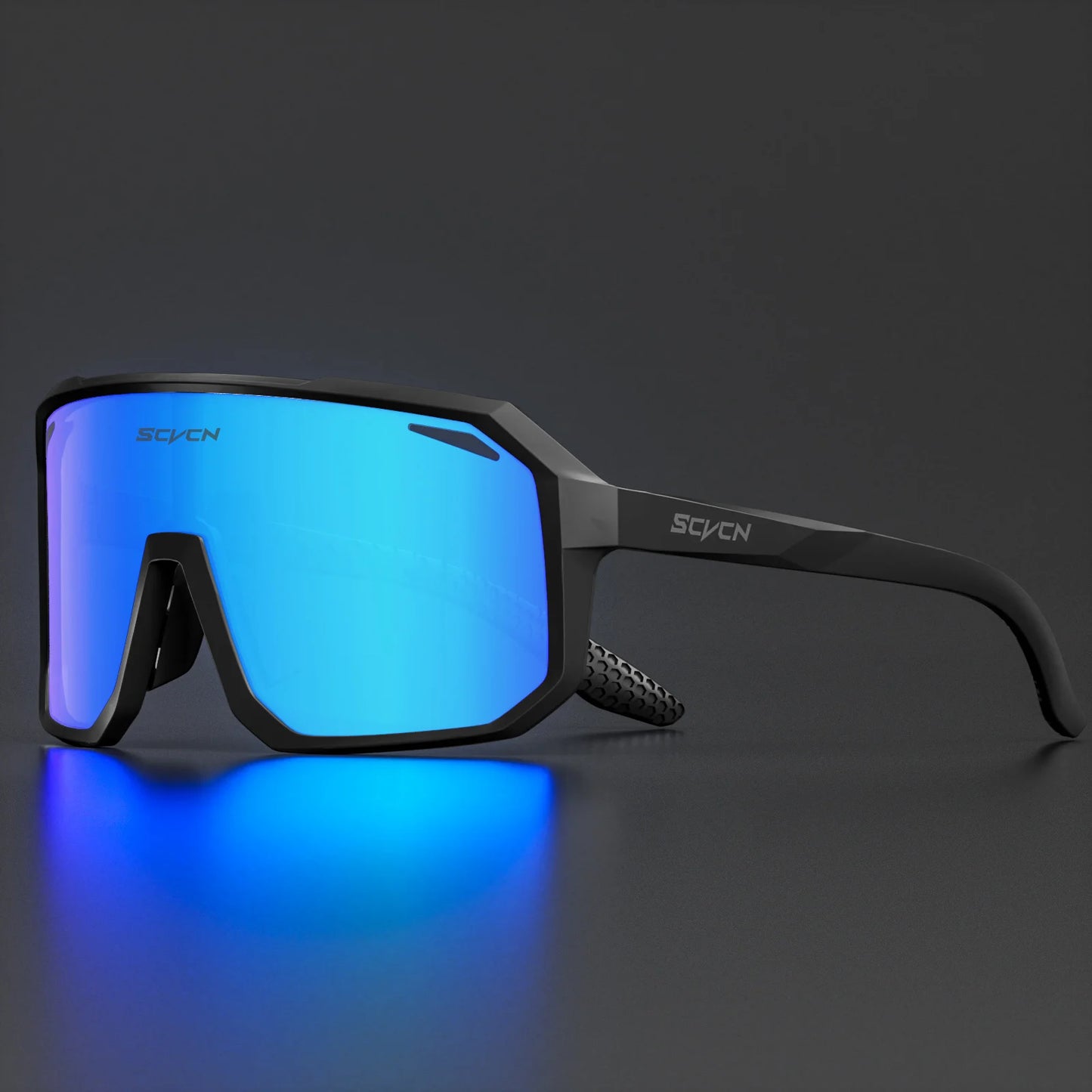 SCVCN サイクリンググラス バイクサングラス メンズ UV400 アイウェア アウトドアスポーツ MTB ゴーグル 自転車 レディース ライディング ハイキング サングラス