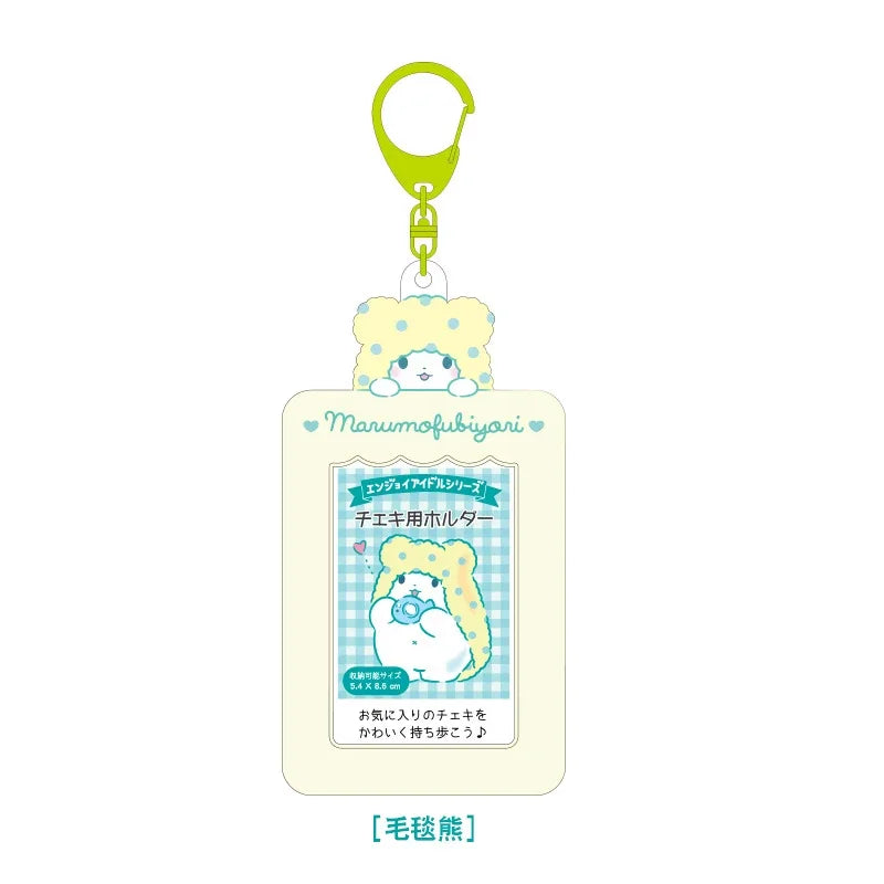 Sanrios Card Bag Cute Anime Figure Cinnamoroll Kuromi Id Bus Card Storage Case Holder Melody Pochacco Students Card Sleeve Gift