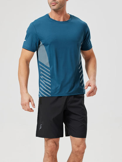 [USAサイズ] 2025年夏 ブラック トラックスーツ メンズ セット 袖 Tシャツ + ショーツ スポーツウェア ブランド スポーツスーツ オーバーサイズ 3XL