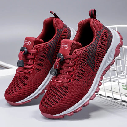 women shoes，sneakers for women，women's summer sneakers，White Breathable Non-slip Sports Casual Shoes，free shippiing shoes