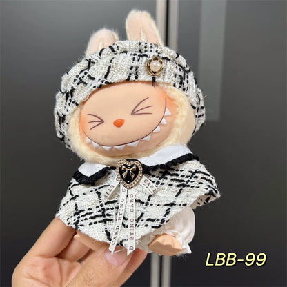 V1 V2 V3 NEW ミニドール服セット アクセサリー 韓国Kpop Exo 17cm Labubu アイドル クール ハンサム 衣装 ギフト