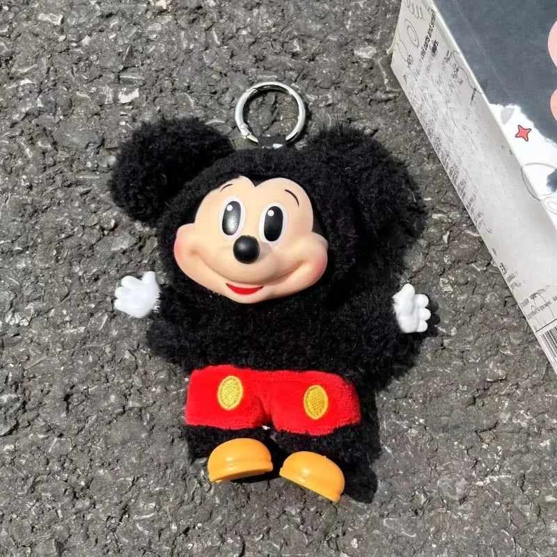 Mickey Family collection Children's Gift Mini Mickey Mouse family Cute Keychain Series Gift