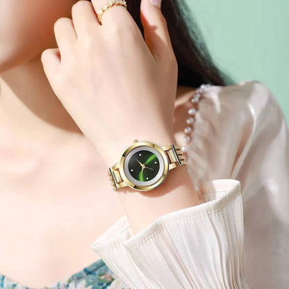 高級レディース腕時計 ファッション アナログ クォーツ腕時計 女の子用時計 ギフト Reloj Mujer