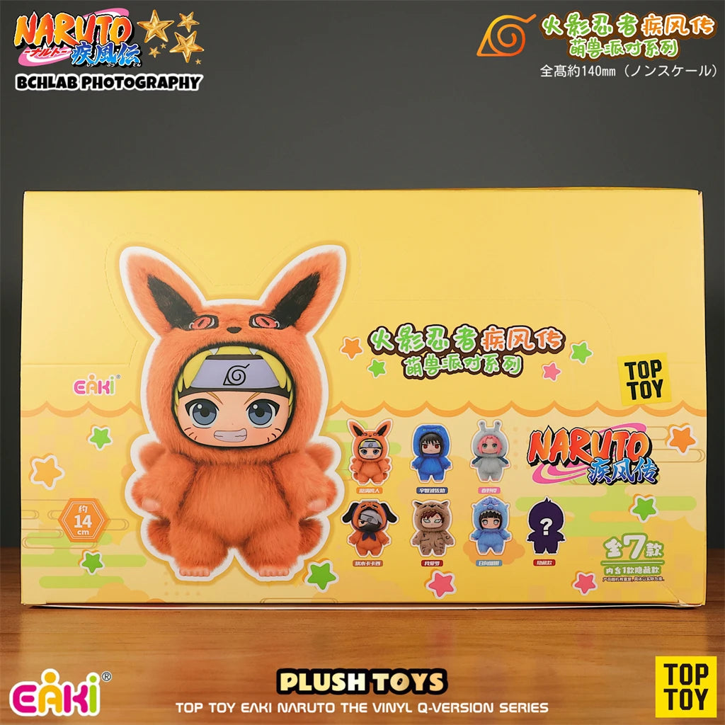 In Stock Original EAKI Naruto Blind box Naruto Shippuden Party Series Naruto KeyChain Doll  Toy Collection Gift