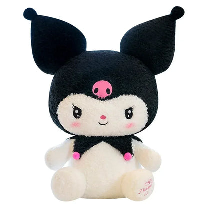 70cm Big Size Sanrio Kuromi Plush Toy Kawaii Stuffed Doll Anime Cartoon Home Decor Plush Cute Pillow Toy Kids Birthday Xmas Gift