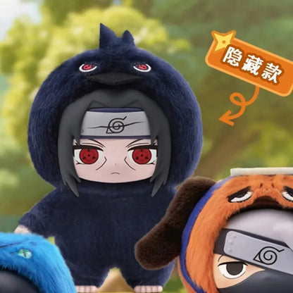 Original BANDAI Eaki Naruto Uzumaki Naruto Blind Box Shippuden Beast Party Series Plush Doll Anime Characters Are Cute Toys Gift