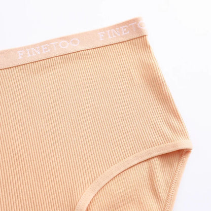 Women's Seamless Cotton Briefs Women Plus Size Panties Solid Color Breathable Underwear Female Low Waist Soft Lingerie S-XXL