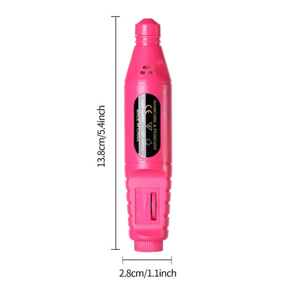 LINMANDA 6 in 1 電動ネイルドリルキット ネイルポリッシャー マニキュア ポータブルネイルファイル ネイルドリル機器 ペンツール マシン
