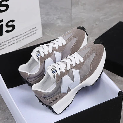 Women Sneakers 2025 New Spring Autumn Brand Luxury Vulcanize Shoes Casual Footwear Zapatillas Mujer Light Flat Breathable Shoes
