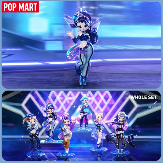 POP MART League of Legends K/DA ALL OUT Series Figures 1PC/5PCS POPMART Blind Box Figure