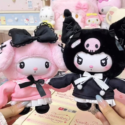 Genuine Sanrio Kuromi & Melody Angel Garden Series Vinyl Plush Blind Box Kawaii Mystery Box Pendants Doll Decor Toys As Gifts