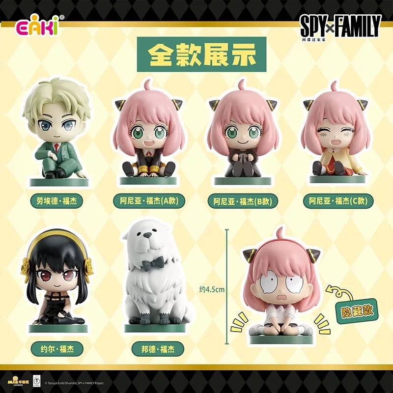 New In Original Blind Box SPY×FAMILY Anime Character Model Figure Toy Collection Decoration Anya Loid Yor Bond Children's Gift