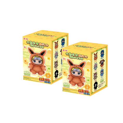 Toptoy ナルト疾風伝 ビーストパーティーシリーズ ビニールフィギュア ぬいぐるみのような質感 ブラインドボックス ちびカカシ サスケ コレクタブル