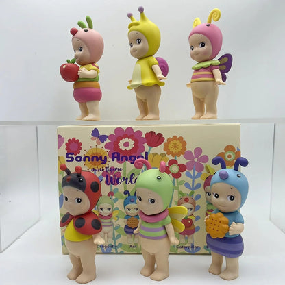 ソニーエンジェル ブラインドボックス ミニフィギュア バグズワールド限定シリーズ アニメフィギュア かわいい人形 子供用 クリスマス 誕生日 ギフト 6個