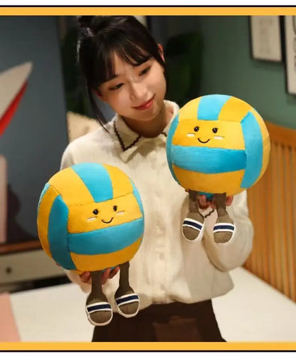 Jellycat バレーボール人形ぬいぐるみハンドメイド人形漫画アニメかわいい枕クッションホーム子供の誕生日プレゼント人形