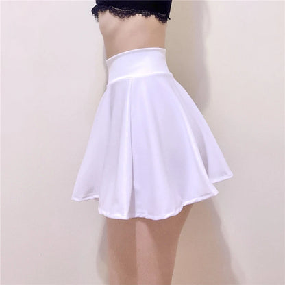 Fashion Sexy Mini Skirt Summer Women Skirts High Waist Pleated Skirt For Girl Korean Tennis Skirts Sexy Lady All-match Clothing