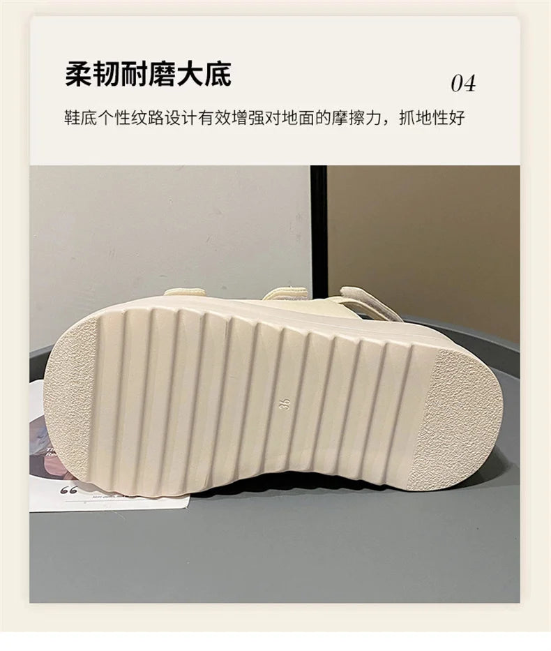 Slippers for Women 2023 Summer New Fashion New Designer Platform Slippers Female Solid Color Fashion Casual Flip Flops Women