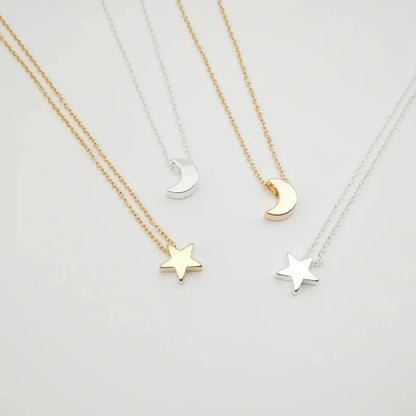 2024年新作レディースチョーカーゴールド/シルバーカラーチェーンスターハートチョーカーネックレスジュエリーCollana Kolye Bijoux Collares Mujer Collier