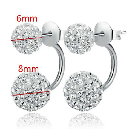 Natural Stone Stud Earrings For Women Silver Color Plated Earing Oorbellen Earings brinco Jewelry Gift earring Wholesale 2025