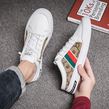 Sandals Man Casual Flat 2025 Fashion Slippers for Men Comfortable Cheap Korean Style Elegant Trend Shoes Original Style Rubber