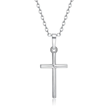 Gift Cross Necklace for Women - Gold Plated Cross Necklace Layered Small Side Necklace Women's Fashion Jewelry