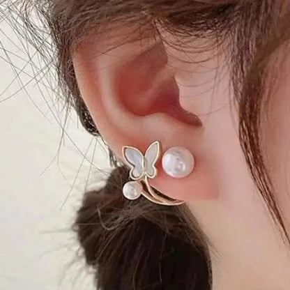 925 Silver Needle Korean Fashion Zircon Geometric Earrings For Women Jewelry 2025 Trending Luxury Crystal Cross Stud Earrings