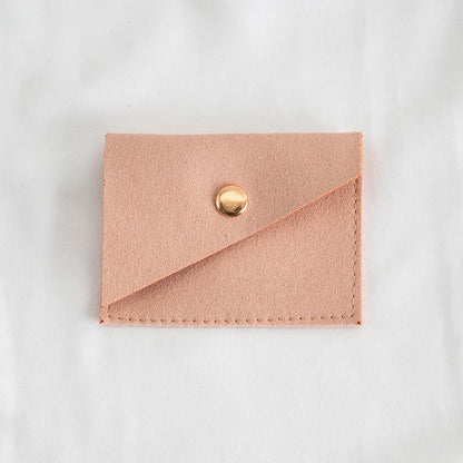 100Pcs Luxury Dark Green Microfiber Gold Snap Bag Envelope Button Purse Pouch For Ring Earrings Headset Coin Soap Gift Organizer
