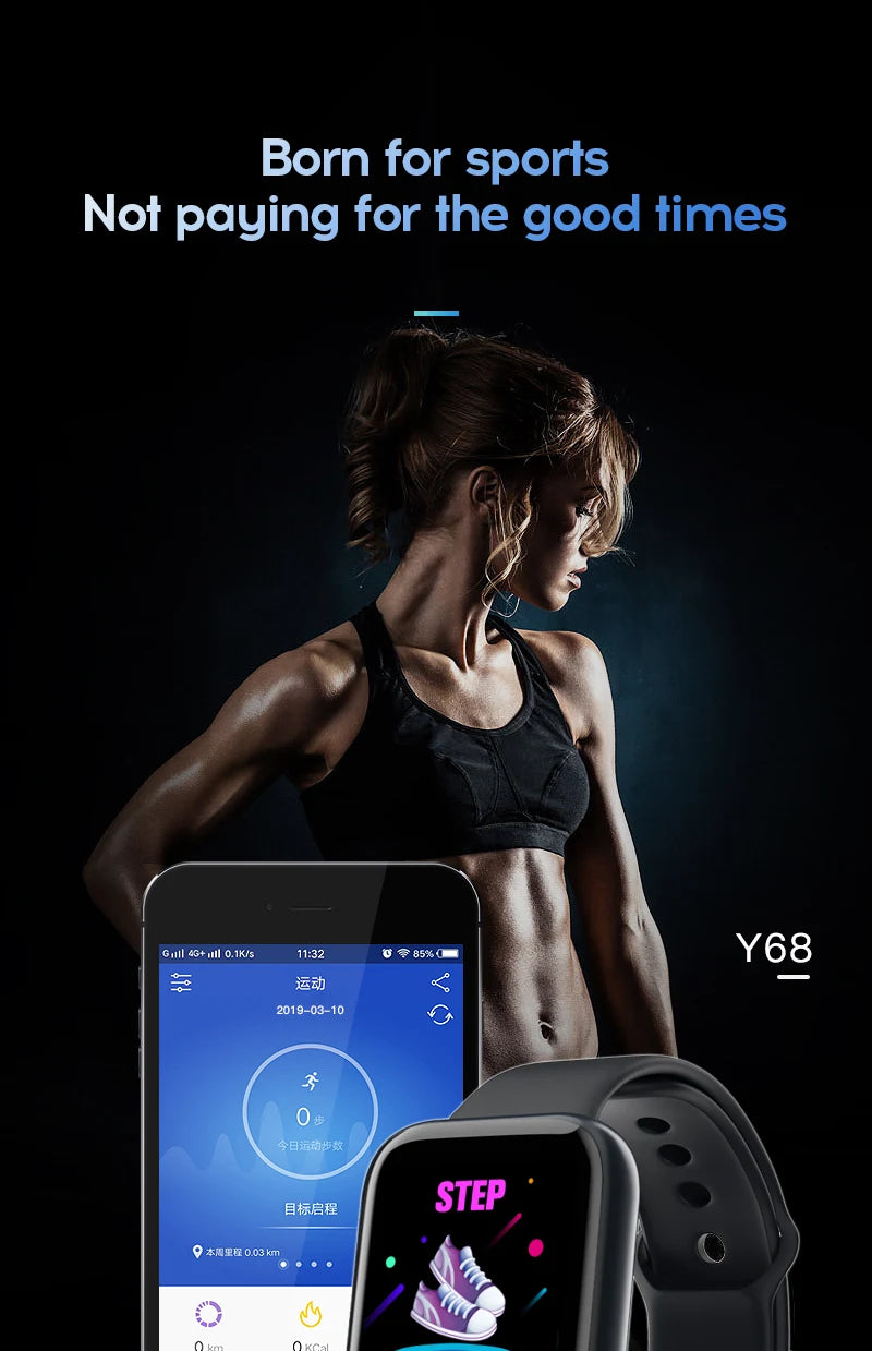 女性・男性向けスマートウォッチ 腕時計 Bluetooth接続 音楽再生 フィットネス スポーツブレスレット 睡眠モニター デジタルウォッチ