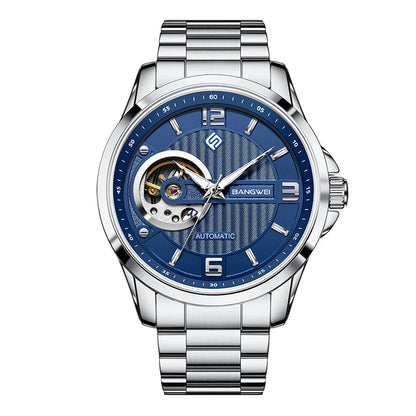 BANGWEI 2025 New Automatic Watches For Men Fashion LIGE Mechanical Mens Watch Waterproof Tourbillon Wristwatches Reloj Hombre