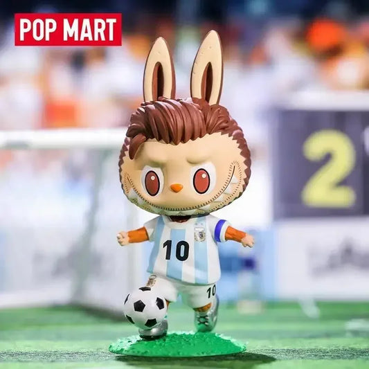 POP MART LABUBU ASOCIACION DEL FUTBOL ARGENTINO Series Blind Box Toys Kawaii Anime Action Figure Surprise Mystery Box Dolls Gift