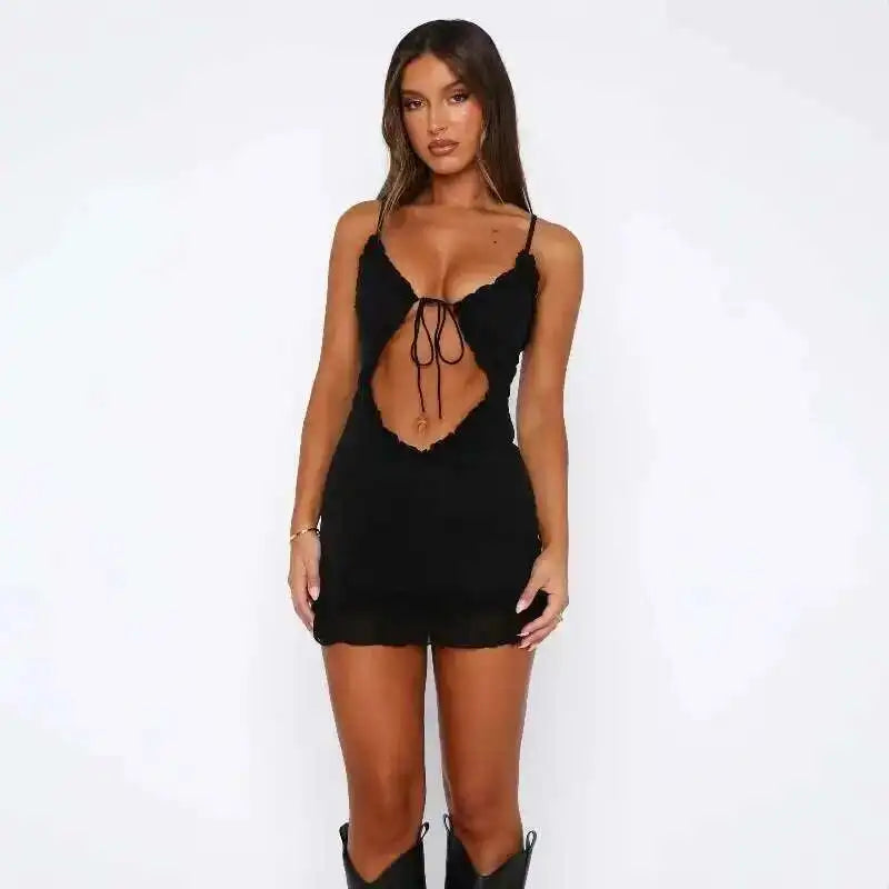 Giyu Sexy Evening Club Party Dresses Women 2025 Summer Sleeveless Backless Hollow Out Maxi Long Dress Elegant Bodycon White Robe