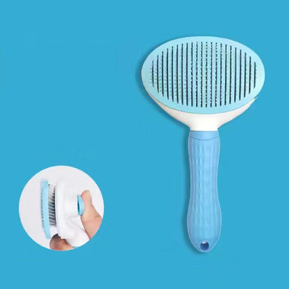 ペット犬用ヘアブラシ 猫用コーム グルーミング＆ケア 猫用ブラシ ステンレススチール製コーム 長毛犬用 ペットの掃除 犬用アクセサリー