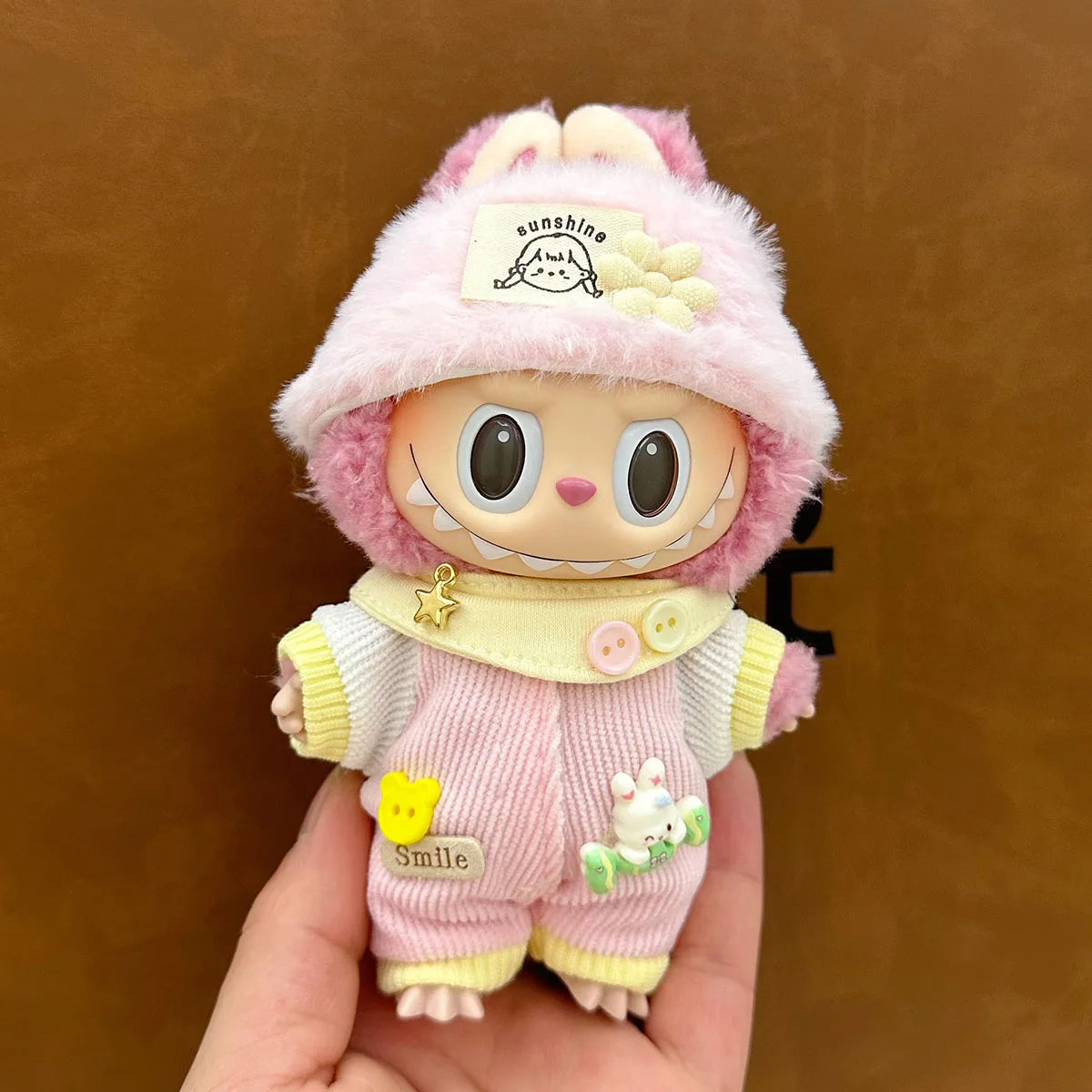 Labubu V2 V1用かわいいドール服セット パーティードレス 小悪魔コスチューム ギフトアクセサリー