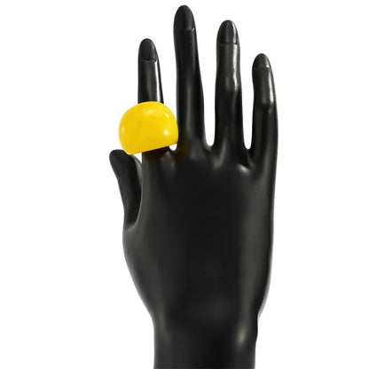 クラシックなキャンディーカラーのアクリルリング、誇張された幾何学模様のリング、ハンドジュエリー、卸売レディースアクセサリー