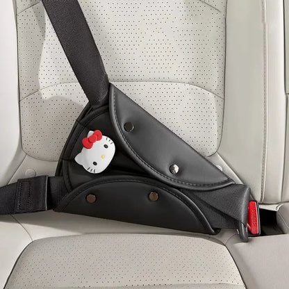 Sanrio Car Child Safety Belts, Seat Shoulder Pads, Anchors, Seat Belt Protectors, Anti-Pinch Neck Hello Kitty Car Accessories