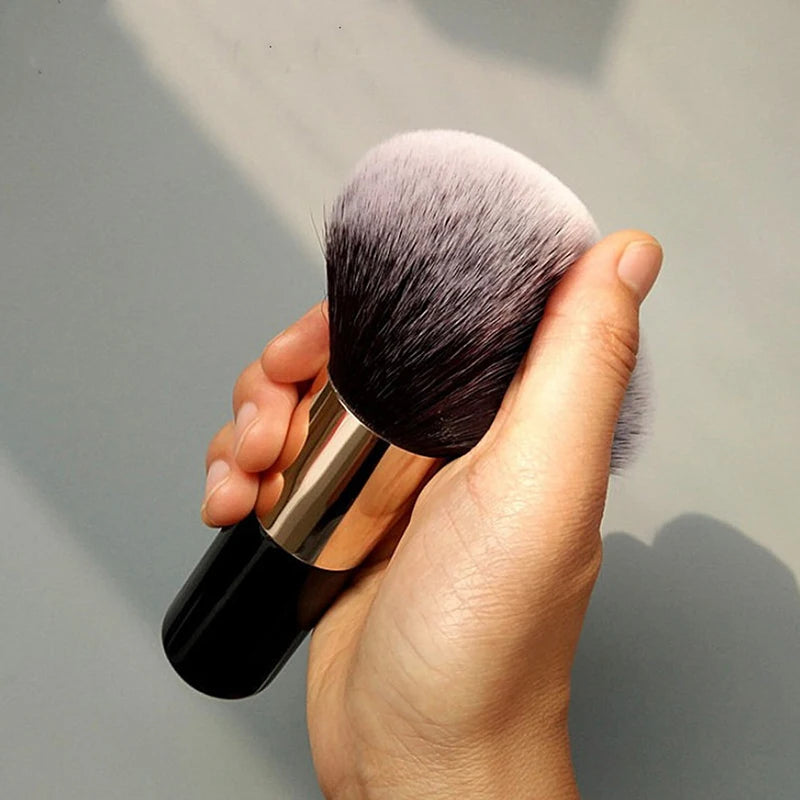 プロフェッショナルメイクブラシファンデーションパウダーフェイスブラッシュブラシソフトフェイスブラッシュラージコスメファンデーションメイクアップツール