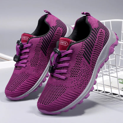 women shoes，sneakers for women，women's summer sneakers，White Breathable Non-slip Sports Casual Shoes，free shippiing shoes