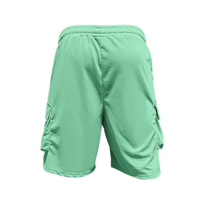 New men's casual sportswear set in 2025, including a stylish T-shirt and a pair of work-style shorts deportes entretenimiento