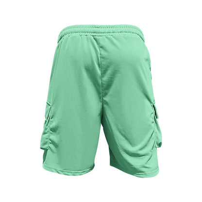 New men's casual sportswear set in 2025, including a stylish T-shirt and a pair of work-style shorts deportes entretenimiento