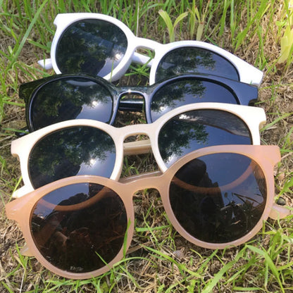 2022 Sunglasses for Women Men Retro Round Full Frame Sun Glasses Female Brand Design Fashion Oversized Shades Eyewear UV400
