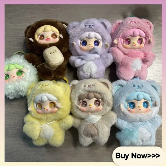 Yooki Oxygen 4th Generation V4 Bite Bear Series Plush Blind Box Exquisite Desktop Model Jewelry Doll Surprise Mystery Box Gifts