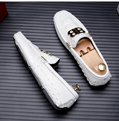 Loafers Men Men's Moccasins Slip-ons Casual Leather Luxury Shoes Designer Fashion Mocassin Homme Mocasines Hombre Autumn Loafer