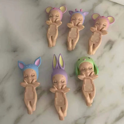ソニーエンジェル ブラインドボックス ヒッパーズ ドリーミングシリーズ 漫画フィギュア オーナメント 人形 子供用モデル 携帯電話装飾 おもちゃ 誕生日プレゼント