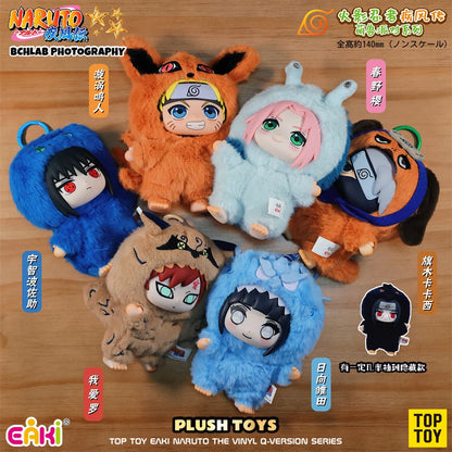 In Stock Original EAKI Naruto Blind box Naruto Shippuden Party Series Naruto KeyChain Doll  Toy Collection Gift